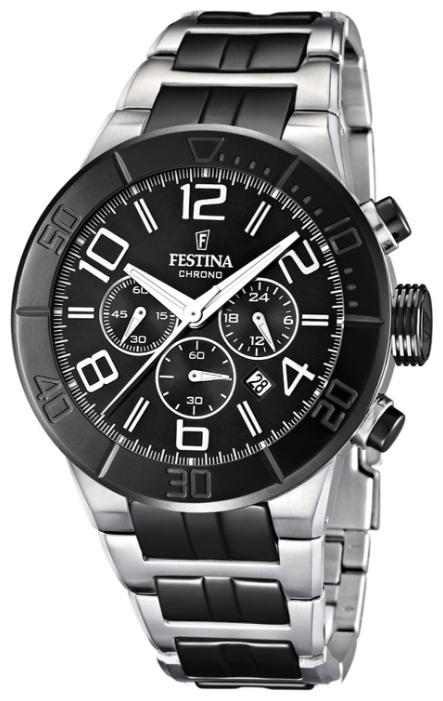 Festina F16576.2 - мужские наручные часы из коллекции Ceramic Festina F16576.2 - мужские наручные часы из коллекции CeramicFestina<br><br><br>Бренд: Festina<br>Модель: Festina F16576/2<br>Артикул: F16576.2<br>Вариант артикула: None<br>Коллекция: Ceramic<br>Подколлекция: None<br>Страна: Испания<br>Пол: мужские<br>Тип механизма: кварцевые<br>Механизм: None<br>Количество камней: None<br>Автоподзавод: None<br>Источник энергии: от батарейки<br>Срок службы элемента питания: None<br>Дисплей: стрелки<br>Цифры: арабские<br>Водозащита: WR 100<br>Противоударные: None<br>Материал корпуса: нерж. сталь + керамика<br>Материал браслета: нерж. сталь + керамика<br>Материал безеля: None<br>Стекло: минеральное<br>Антибликовое покрытие: None<br>Цвет корпуса: None<br>Цвет браслета: None<br>Цвет циферблата: None<br>Цвет безеля: None<br>Размеры: 46x13.6 мм<br>Диаметр: None<br>Диаметр корпуса: None<br>Толщина: None<br>Ширина ремешка: None<br>Вес: 203 г<br>Спорт-функции: секундомер<br>Подсветка: стрелок<br>Вставка: None<br>Отображение даты: число<br>Хронограф: есть<br>Таймер: None<br>Термометр: None<br>Хронометр: None<br>GPS: None<br>Радиосинхронизация: None<br>Барометр: None<br>Скелетон: None<br>Дополнительная информация: None<br>Дополнительные функции: None