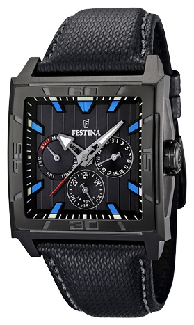 Festina F16569.2 - мужские наручные часы из коллекции Multifunction Festina F16569.2 - мужские наручные часы из коллекции MultifunctionFestina<br><br><br>Бренд: Festina<br>Модель: Festina F16569/2<br>Артикул: F16569.2<br>Вариант артикула: None<br>Коллекция: Multifunction<br>Подколлекция: None<br>Страна: Испания<br>Пол: мужские<br>Тип механизма: кварцевые<br>Механизм: M6P79<br>Количество камней: None<br>Автоподзавод: None<br>Источник энергии: от батарейки<br>Срок службы элемента питания: None<br>Дисплей: стрелки<br>Цифры: отсутствуют<br>Водозащита: WR 50<br>Противоударные: None<br>Материал корпуса: нерж. сталь, PVD покрытие (полное)<br>Материал браслета: кожа (теленок)<br>Материал безеля: None<br>Стекло: минеральное<br>Антибликовое покрытие: None<br>Цвет корпуса: None<br>Цвет браслета: None<br>Цвет циферблата: None<br>Цвет безеля: None<br>Размеры: 41x11.5 мм<br>Диаметр: None<br>Диаметр корпуса: None<br>Толщина: None<br>Ширина ремешка: None<br>Вес: None<br>Спорт-функции: None<br>Подсветка: стрелок<br>Вставка: None<br>Отображение даты: число, день недели<br>Хронограф: None<br>Таймер: None<br>Термометр: None<br>Хронометр: None<br>GPS: None<br>Радиосинхронизация: None<br>Барометр: None<br>Скелетон: None<br>Дополнительная информация: None<br>Дополнительные функции: None