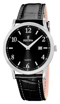 Festina F16520.6 - мужские наручные часы из коллекции Classic Festina F16520.6 - мужские наручные часы из коллекции ClassicFestina<br><br><br>Бренд: Festina<br>Модель: Festina F16520/6<br>Артикул: F16520.6<br>Вариант артикула: None<br>Коллекция: Classic<br>Подколлекция: None<br>Страна: Испания<br>Пол: мужские<br>Тип механизма: кварцевые<br>Механизм: None<br>Количество камней: None<br>Автоподзавод: None<br>Источник энергии: от батарейки<br>Срок службы элемента питания: None<br>Дисплей: стрелки<br>Цифры: арабские<br>Водозащита: WR 30<br>Противоударные: None<br>Материал корпуса: нерж. сталь<br>Материал браслета: кожа<br>Материал безеля: None<br>Стекло: минеральное<br>Антибликовое покрытие: None<br>Цвет корпуса: None<br>Цвет браслета: None<br>Цвет циферблата: None<br>Цвет безеля: None<br>Размеры: 40x40 мм<br>Диаметр: None<br>Диаметр корпуса: None<br>Толщина: None<br>Ширина ремешка: None<br>Вес: None<br>Спорт-функции: None<br>Подсветка: None<br>Вставка: None<br>Отображение даты: число<br>Хронограф: None<br>Таймер: None<br>Термометр: None<br>Хронометр: None<br>GPS: None<br>Радиосинхронизация: None<br>Барометр: None<br>Скелетон: None<br>Дополнительная информация: None<br>Дополнительные функции: None
