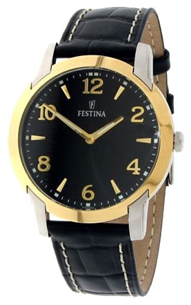 Festina F16508.3 - мужские наручные часы из коллекции Classic Festina F16508.3 - мужские наручные часы из коллекции ClassicFestina<br><br><br>Бренд: Festina<br>Модель: Festina F16508/3<br>Артикул: F16508.3<br>Вариант артикула: None<br>Коллекция: Classic<br>Подколлекция: None<br>Страна: Испания<br>Пол: мужские<br>Тип механизма: кварцевые<br>Механизм: M1L22<br>Количество камней: None<br>Автоподзавод: None<br>Источник энергии: от батарейки<br>Срок службы элемента питания: None<br>Дисплей: стрелки<br>Цифры: арабские<br>Водозащита: WR 50<br>Противоударные: None<br>Материал корпуса: нерж. сталь, покрытие: позолота<br>Материал браслета: кожа<br>Материал безеля: None<br>Стекло: минеральное<br>Антибликовое покрытие: None<br>Цвет корпуса: None<br>Цвет браслета: None<br>Цвет циферблата: None<br>Цвет безеля: None<br>Размеры: 40.5 мм<br>Диаметр: None<br>Диаметр корпуса: None<br>Толщина: None<br>Ширина ремешка: None<br>Вес: None<br>Спорт-функции: None<br>Подсветка: стрелок<br>Вставка: None<br>Отображение даты: None<br>Хронограф: None<br>Таймер: None<br>Термометр: None<br>Хронометр: None<br>GPS: None<br>Радиосинхронизация: None<br>Барометр: None<br>Скелетон: None<br>Дополнительная информация: None<br>Дополнительные функции: None