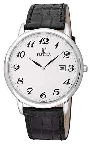 Festina F6806.5 - мужские наручные часы из коллекции Classic Festina F6806.5 - мужские наручные часы из коллекции ClassicFestina<br><br><br>Бренд: Festina<br>Модель: Festina F6806/5<br>Артикул: F6806.5<br>Вариант артикула: None<br>Коллекция: Classic<br>Подколлекция: None<br>Страна: Испания<br>Пол: мужские<br>Тип механизма: кварцевые<br>Механизм: None<br>Количество камней: None<br>Автоподзавод: None<br>Источник энергии: от батарейки<br>Срок службы элемента питания: None<br>Дисплей: стрелки<br>Цифры: арабские<br>Водозащита: WR 50<br>Противоударные: None<br>Материал корпуса: нерж. сталь<br>Материал браслета: кожа<br>Материал безеля: None<br>Стекло: минеральное<br>Антибликовое покрытие: None<br>Цвет корпуса: None<br>Цвет браслета: None<br>Цвет циферблата: None<br>Цвет безеля: None<br>Размеры: None<br>Диаметр: None<br>Диаметр корпуса: None<br>Толщина: None<br>Ширина ремешка: None<br>Вес: None<br>Спорт-функции: None<br>Подсветка: None<br>Вставка: None<br>Отображение даты: число<br>Хронограф: None<br>Таймер: None<br>Термометр: None<br>Хронометр: None<br>GPS: None<br>Радиосинхронизация: None<br>Барометр: None<br>Скелетон: None<br>Дополнительная информация: None<br>Дополнительные функции: None