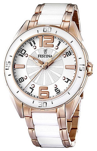 Festina F16397.1 - женские наручные часы из коллекции Sport Festina F16397.1 - женские наручные часы из коллекции SportFestina<br><br><br>Бренд: Festina<br>Модель: Festina F16397/1<br>Артикул: F16397.1<br>Вариант артикула: None<br>Коллекция: Sport<br>Подколлекция: None<br>Страна: Испания<br>Пол: женские<br>Тип механизма: кварцевые<br>Механизм: None<br>Количество камней: None<br>Автоподзавод: None<br>Источник энергии: от батарейки<br>Срок службы элемента питания: None<br>Дисплей: стрелки<br>Цифры: арабские<br>Водозащита: WR 30<br>Противоударные: None<br>Материал корпуса: нерж. сталь, покрытие: позолота (частичное)<br>Материал браслета: не указан, покрытие: позолота (частичное)<br>Материал безеля: None<br>Стекло: минеральное<br>Антибликовое покрытие: None<br>Цвет корпуса: None<br>Цвет браслета: None<br>Цвет циферблата: None<br>Цвет безеля: None<br>Размеры: 39.9x10.7 мм<br>Диаметр: None<br>Диаметр корпуса: None<br>Толщина: None<br>Ширина ремешка: None<br>Вес: 140 г<br>Спорт-функции: None<br>Подсветка: None<br>Вставка: None<br>Отображение даты: None<br>Хронограф: None<br>Таймер: None<br>Термометр: None<br>Хронометр: None<br>GPS: None<br>Радиосинхронизация: None<br>Барометр: None<br>Скелетон: None<br>Дополнительная информация: None<br>Дополнительные функции: None
