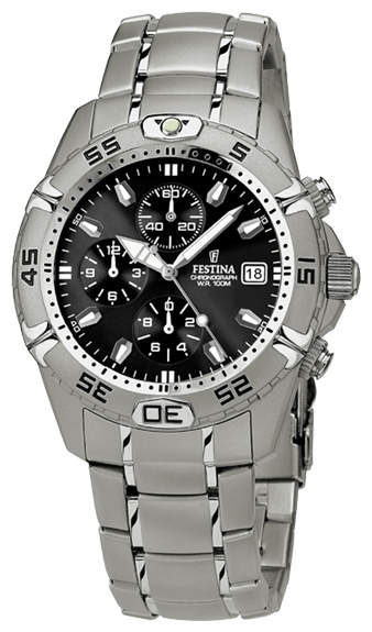 Festina F16169.6 - мужские наручные часы из коллекции Chronograph Festina F16169.6 - мужские наручные часы из коллекции ChronographFestina<br><br><br>Бренд: Festina<br>Модель: Festina F16169/6<br>Артикул: F16169.6<br>Вариант артикула: None<br>Коллекция: Chronograph<br>Подколлекция: None<br>Страна: Испания<br>Пол: мужские<br>Тип механизма: кварцевые<br>Механизм: None<br>Количество камней: None<br>Автоподзавод: None<br>Источник энергии: от батарейки<br>Срок службы элемента питания: None<br>Дисплей: стрелки<br>Цифры: отсутствуют<br>Водозащита: WR 100<br>Противоударные: None<br>Материал корпуса: нерж. сталь<br>Материал браслета: не указан<br>Материал безеля: None<br>Стекло: минеральное<br>Антибликовое покрытие: None<br>Цвет корпуса: None<br>Цвет браслета: None<br>Цвет циферблата: None<br>Цвет безеля: None<br>Размеры: None<br>Диаметр: None<br>Диаметр корпуса: None<br>Толщина: None<br>Ширина ремешка: None<br>Вес: None<br>Спорт-функции: секундомер<br>Подсветка: стрелок<br>Вставка: None<br>Отображение даты: число<br>Хронограф: есть<br>Таймер: None<br>Термометр: None<br>Хронометр: None<br>GPS: None<br>Радиосинхронизация: None<br>Барометр: None<br>Скелетон: None<br>Дополнительная информация: None<br>Дополнительные функции: None