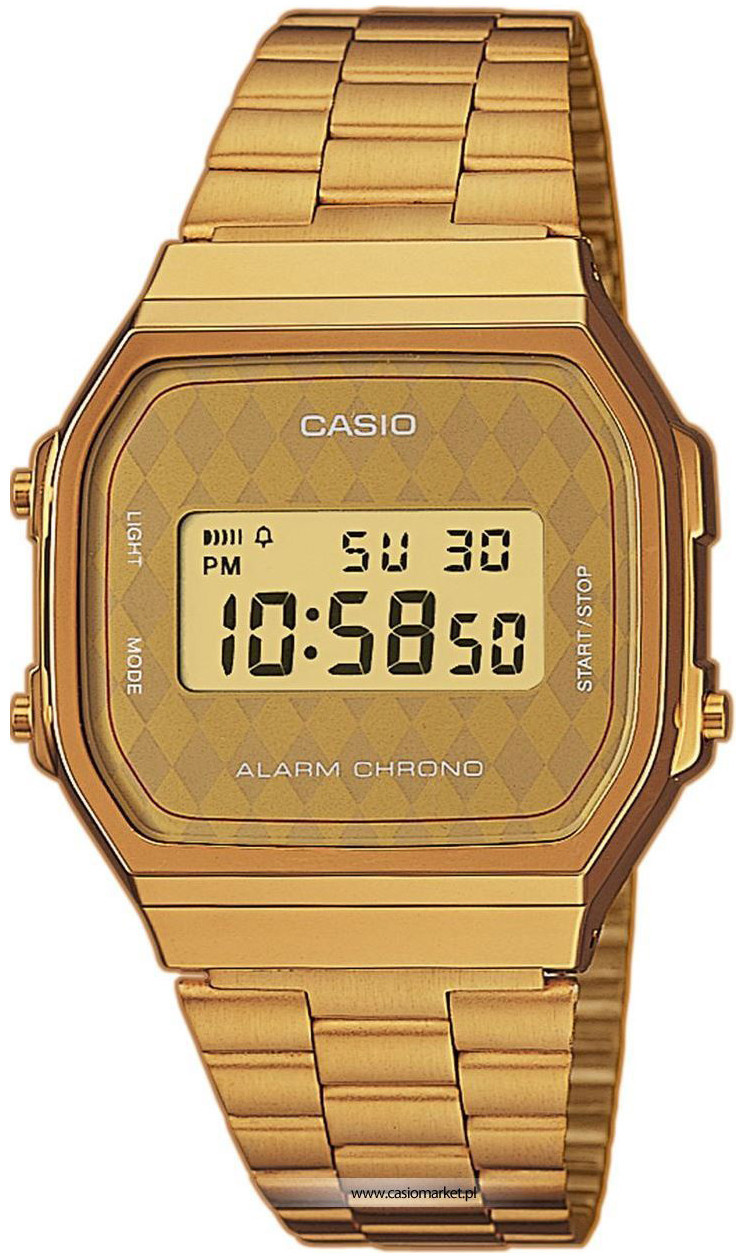 Casio Collection A-168WG-9B / A-168WG-9BER - мужские наручные часы Casio Collection A-168WG-9B / A-168WG-9BER - мужские наручные часыCasio<br><br><br>Бренд: Casio<br>Модель: Casio A-168WG-9B<br>Артикул: A-168WG-9B<br>Вариант артикула: A-168WG-9BER<br>Коллекция: Collection<br>Подколлекция: None<br>Страна: Япония<br>Пол: мужские<br>Тип механизма: кварцевые<br>Механизм: None<br>Количество камней: None<br>Автоподзавод: None<br>Источник энергии: от батарейки<br>Срок службы элемента питания: None<br>Дисплей: цифры<br>Цифры: None<br>Водозащита: None<br>Противоударные: None<br>Материал корпуса: пластик<br>Материал браслета: нерж. сталь, полное дополнительное покрытие<br>Материал безеля: None<br>Стекло: пластиковое<br>Антибликовое покрытие: None<br>Цвет корпуса: None<br>Цвет браслета: None<br>Цвет циферблата: None<br>Цвет безеля: None<br>Размеры: 36.3x38.6x9.6 мм<br>Диаметр: None<br>Диаметр корпуса: None<br>Толщина: None<br>Ширина ремешка: None<br>Вес: 51 г<br>Спорт-функции: секундомер<br>Подсветка: дисплея<br>Вставка: None<br>Отображение даты: вечный календарь, число, день недели<br>Хронограф: None<br>Таймер: None<br>Термометр: None<br>Хронометр: None<br>GPS: None<br>Радиосинхронизация: None<br>Барометр: None<br>Скелетон: None<br>Дополнительная информация: None<br>Дополнительные функции: будильник