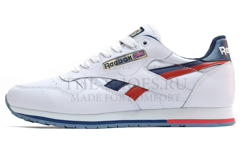 reebok red white blue shoes