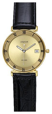 Jowissa J2.047.L - мужские наручные часы из коллекции Roma Jowissa J2.047.L - мужские наручные часы из коллекции RomaJowissa<br><br><br>Бренд: Jowissa<br>Модель: Jowissa J2.047.L<br>Артикул: J2.047.L<br>Вариант артикула: None<br>Коллекция: Roma<br>Подколлекция: None<br>Страна: Швейцария<br>Пол: мужские<br>Тип механизма: кварцевые<br>Механизм: ETA F06<br>Количество камней: None<br>Автоподзавод: None<br>Источник энергии: от батарейки<br>Срок службы элемента питания: None<br>Дисплей: стрелки<br>Цифры: римские<br>Водозащита: WR 30<br>Противоударные: None<br>Материал корпуса: не указан, покрытие: позолота<br>Материал браслета: кожа<br>Материал безеля: None<br>Стекло: минеральное<br>Антибликовое покрытие: None<br>Цвет корпуса: None<br>Цвет браслета: None<br>Цвет циферблата: None<br>Цвет безеля: None<br>Размеры: 35x35x7 мм<br>Диаметр: None<br>Диаметр корпуса: None<br>Толщина: None<br>Ширина ремешка: None<br>Вес: None<br>Спорт-функции: None<br>Подсветка: None<br>Вставка: None<br>Отображение даты: число<br>Хронограф: None<br>Таймер: None<br>Термометр: None<br>Хронометр: None<br>GPS: None<br>Радиосинхронизация: None<br>Барометр: None<br>Скелетон: None<br>Дополнительная информация: позолота 5 мкм<br>Дополнительные функции: None