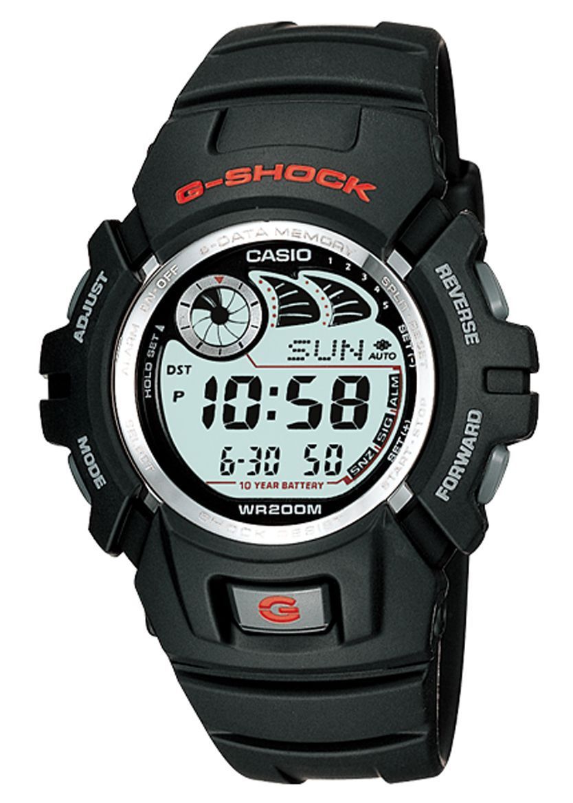 Casio G-SHOCK G-2900F-1V / G-2900F-1VER - мужские наручные часы Casio G-SHOCK G-2900F-1V / G-2900F-1VER - мужские наручные часыCasio<br><br><br>Бренд: Casio<br>Модель: Casio G-2900F-1V<br>Артикул: G-2900F-1V<br>Вариант артикула: G-2900F-1VER<br>Коллекция: G-SHOCK<br>Подколлекция: None<br>Страна: Япония<br>Пол: мужские<br>Тип механизма: кварцевые<br>Механизм: None<br>Количество камней: None<br>Автоподзавод: None<br>Источник энергии: None<br>Срок службы элемента питания: None<br>Дисплей: цифры<br>Цифры: None<br>Водозащита: WR 200<br>Противоударные: None<br>Материал корпуса: нерж. сталь + пластик<br>Материал браслета: каучук<br>Материал безеля: None<br>Стекло: минеральное<br>Антибликовое покрытие: None<br>Цвет корпуса: None<br>Цвет браслета: None<br>Цвет циферблата: None<br>Цвет безеля: None<br>Размеры: 45.9x52.4x16.5 мм<br>Диаметр: None<br>Диаметр корпуса: None<br>Толщина: None<br>Ширина ремешка: None<br>Вес: None<br>Спорт-функции: None<br>Подсветка: None<br>Вставка: None<br>Отображение даты: число<br>Хронограф: None<br>Таймер: None<br>Термометр: None<br>Хронометр: None<br>GPS: None<br>Радиосинхронизация: None<br>Барометр: None<br>Скелетон: None<br>Дополнительная информация: None<br>Дополнительные функции: будильник (количество установок: 5)