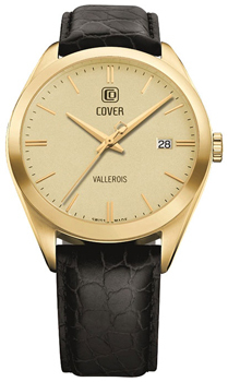 Cover CO162.13 - мужские наручные часы из коллекции Gents Cover CO162.13 - мужские наручные часы из коллекции GentsCover<br>Механизм ETA F06.111. Индикация числа. Корпус из нержавеющей стали. Кожаный ремешок. Диаметр 40 мм.<br><br>Бренд: Cover<br>Модель: Cover CO162.13<br>Артикул: CO162.13<br>Вариант артикула: None<br>Коллекция: Gents<br>Подколлекция: None<br>Страна: Швейцария<br>Пол: мужские<br>Тип механизма: None<br>Механизм: кварцевые<br>Количество камней: None<br>Автоподзавод: None<br>Источник энергии: None<br>Срок службы элемента питания: None<br>Дисплей: None<br>Цифры: None<br>Водозащита: WR 50<br>Противоударные: None<br>Материал корпуса: Нержавеющая сталь + PVD<br>Материал браслета: None<br>Материал безеля: None<br>Стекло: сапфировое<br>Антибликовое покрытие: None<br>Цвет корпуса: None<br>Цвет браслета: None<br>Цвет циферблата: None<br>Цвет безеля: None<br>Размеры: None<br>Диаметр: None<br>Диаметр корпуса: None<br>Толщина: None<br>Ширина ремешка: None<br>Вес: None<br>Спорт-функции: None<br>Подсветка: None<br>Вставка: None<br>Отображение даты: None<br>Хронограф: None<br>Таймер: None<br>Термометр: None<br>Хронометр: None<br>GPS: None<br>Радиосинхронизация: None<br>Барометр: None<br>Скелетон: None<br>Дополнительная информация: None<br>Дополнительные функции: None