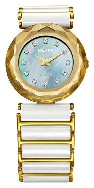 Jowissa J1.009.M - женские наручные часы из коллекции Safira Jowissa J1.009.M - женские наручные часы из коллекции SafiraJowissa<br><br><br>Бренд: Jowissa<br>Модель: Jowissa J1.009.M<br>Артикул: J1.009.M<br>Вариант артикула: None<br>Коллекция: Safira<br>Подколлекция: None<br>Страна: Швейцария<br>Пол: женские<br>Тип механизма: кварцевые<br>Механизм: Ronda 762<br>Количество камней: None<br>Автоподзавод: None<br>Источник энергии: от батарейки<br>Срок службы элемента питания: None<br>Дисплей: стрелки<br>Цифры: отсутствуют<br>Водозащита: WR 30<br>Противоударные: None<br>Материал корпуса: нерж. сталь, покрытие: позолота (полное)<br>Материал браслета: нерж. сталь + керамика, покрытие: позолота (частичное)<br>Материал безеля: None<br>Стекло: сапфировое<br>Антибликовое покрытие: None<br>Цвет корпуса: None<br>Цвет браслета: None<br>Цвет циферблата: None<br>Цвет безеля: None<br>Размеры: 29x7 мм<br>Диаметр: None<br>Диаметр корпуса: None<br>Толщина: None<br>Ширина ремешка: None<br>Вес: None<br>Спорт-функции: None<br>Подсветка: None<br>Вставка: циркон<br>Отображение даты: None<br>Хронограф: None<br>Таймер: None<br>Термометр: None<br>Хронометр: None<br>GPS: None<br>Радиосинхронизация: None<br>Барометр: None<br>Скелетон: None<br>Дополнительная информация: None<br>Дополнительные функции: None