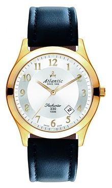 Atlantic 71360.45.23 - мужские наручные часы из коллекции Seahunter Atlantic 71360.45.23 - мужские наручные часы из коллекции SeahunterAtlantic<br><br><br>Бренд: Atlantic<br>Модель: Atlantic 71360.45.23<br>Артикул: 71360.45.23<br>Вариант артикула: None<br>Коллекция: Seahunter<br>Подколлекция: None<br>Страна: Швейцария<br>Пол: мужские<br>Тип механизма: кварцевые<br>Механизм: ETA F06.111<br>Количество камней: None<br>Автоподзавод: None<br>Источник энергии: от батарейки<br>Срок службы элемента питания: None<br>Дисплей: стрелки<br>Цифры: арабские<br>Водозащита: WR 100<br>Противоударные: None<br>Материал корпуса: нерж. сталь, покрытие: позолота<br>Материал браслета: кожа<br>Материал безеля: None<br>Стекло: сапфировое<br>Антибликовое покрытие: None<br>Цвет корпуса: None<br>Цвет браслета: None<br>Цвет циферблата: None<br>Цвет безеля: None<br>Размеры: None<br>Диаметр: None<br>Диаметр корпуса: None<br>Толщина: None<br>Ширина ремешка: None<br>Вес: None<br>Спорт-функции: None<br>Подсветка: None<br>Вставка: None<br>Отображение даты: число<br>Хронограф: None<br>Таймер: None<br>Термометр: None<br>Хронометр: None<br>GPS: None<br>Радиосинхронизация: None<br>Барометр: None<br>Скелетон: None<br>Дополнительная информация: None<br>Дополнительные функции: None