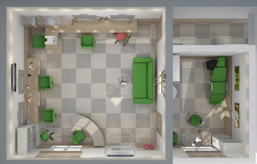 Дизайн Проект Салона Красоты В Стиле Прованс