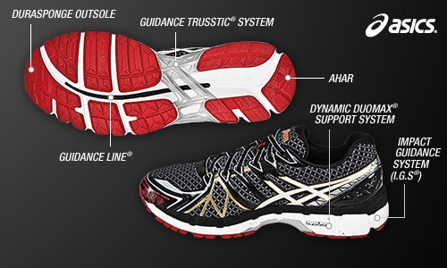 asics impact guidance system