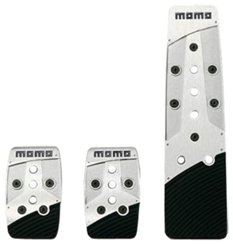 Накладки на педали MOMO Kit Pedali Stealth Wide Накладки на педали MOMO Kit Pedali Stealth Wide