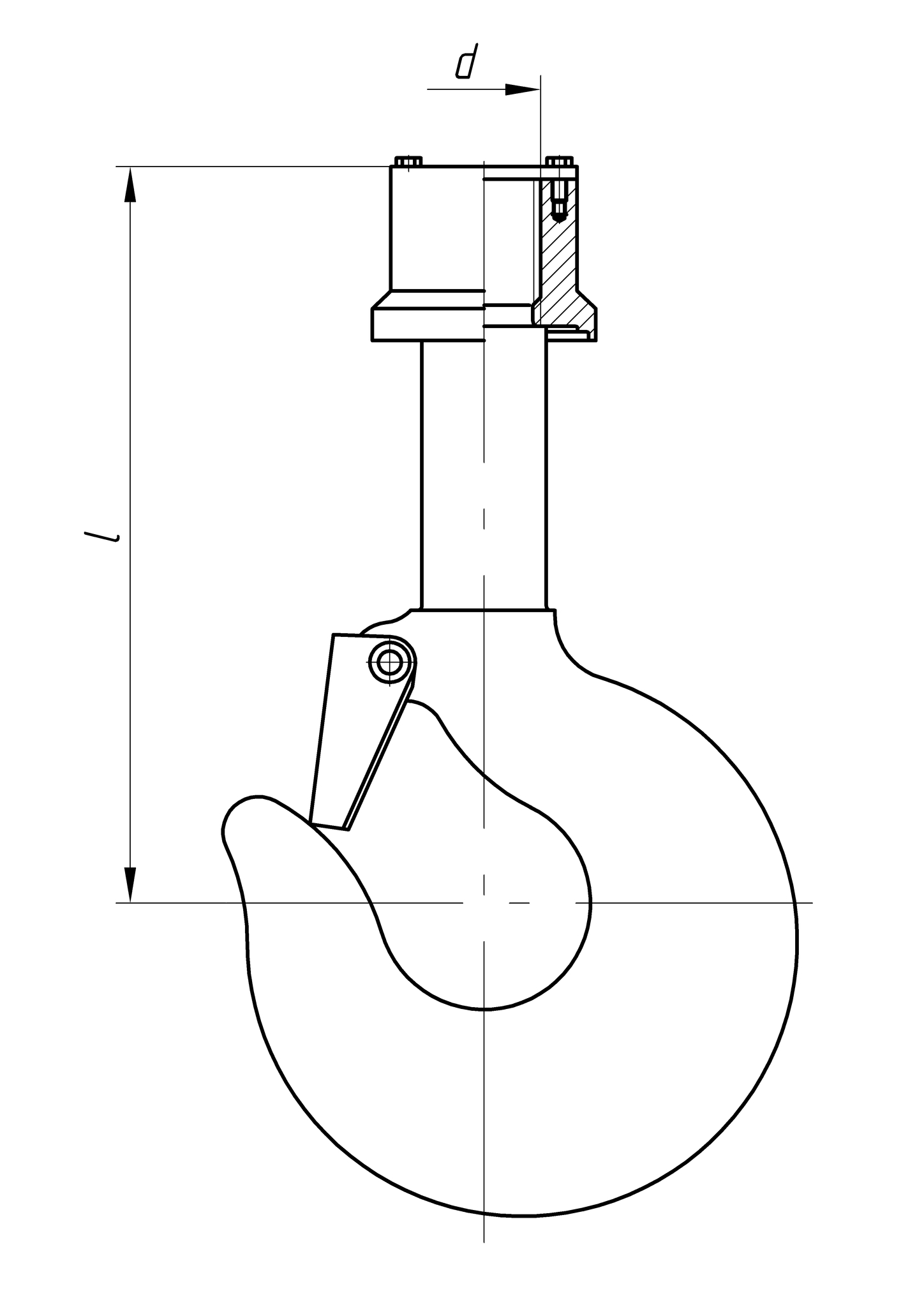 крюк крановый однорогий гост 6627-74