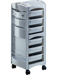 Тележка для парикмахера Friend silver Тележка для парикмахера Friend silver