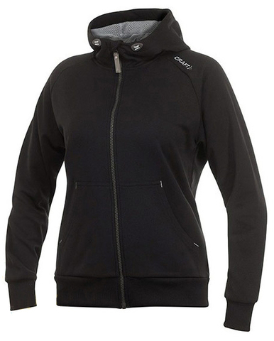 Толстовка Craft Flexhood женская черная