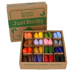 Мелки-камушки восковые, 64 штуки (Crayon Rocks)