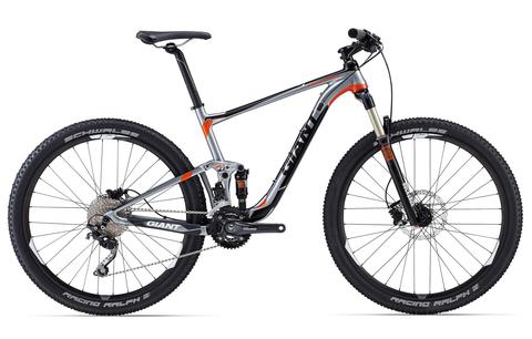 Giant Anthem 27.5 3 (2015) серый с черным