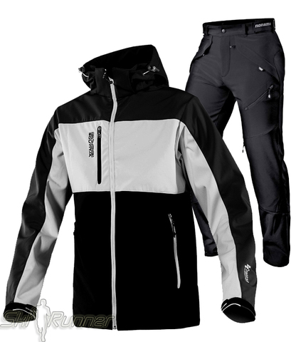 Лыжный утепленный костюм Neptun Grassi Black мужской