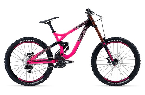 Commencal Supreme DH Park (2015) розовый с черным