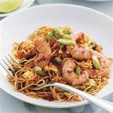 Лапша с креветками по-китайски
