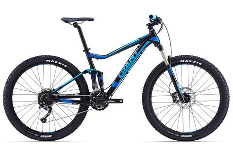 Giant Stance 27.5 2 (2015) черный с голубым