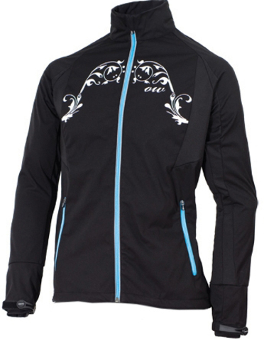 Женская Ветрозащитная Куртка One Way Julie Pink Black-Turquoise